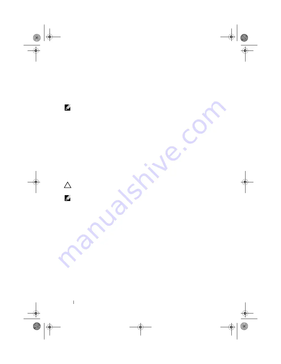 Dell Latitude XT2 Media Base PR12S Manual Download Page 122