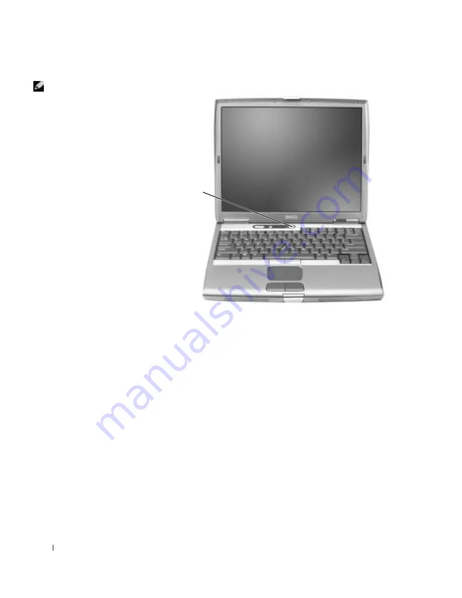 Dell Lattitude D600 System Information Manual Download Page 72