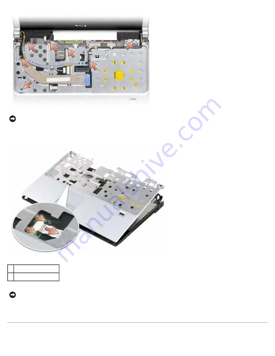 Dell M1330 - XPS - Core 2 Duo 1.83 GHz Service Manual Download Page 37