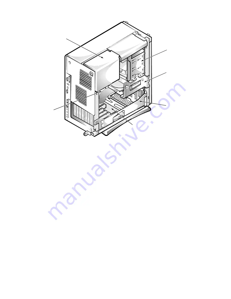 Dell OPTI PLEX GX1 Service Manual Download Page 121