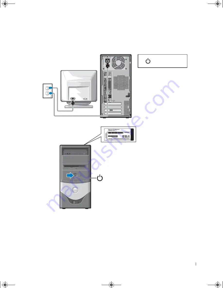 Dell OptiPlex 0F1697A00 Setup And Quick Reference Manual Download Page 19