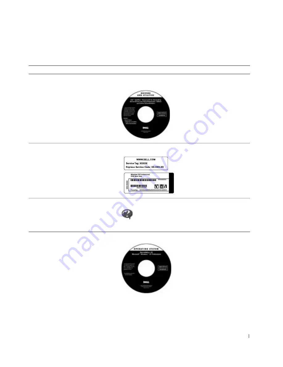 Dell OptiPlex 2U454 Setup And Quick Reference Manual Download Page 23