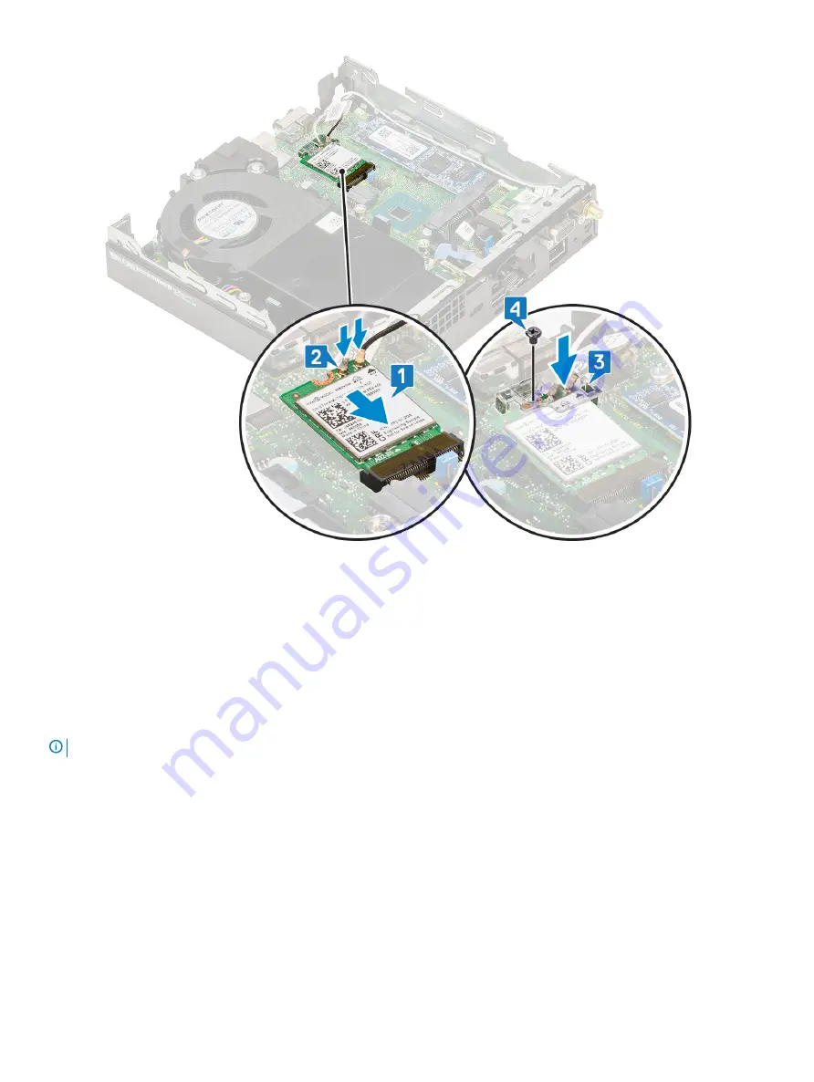 Dell OptiPlex 3060 Micro Service Manual Download Page 32