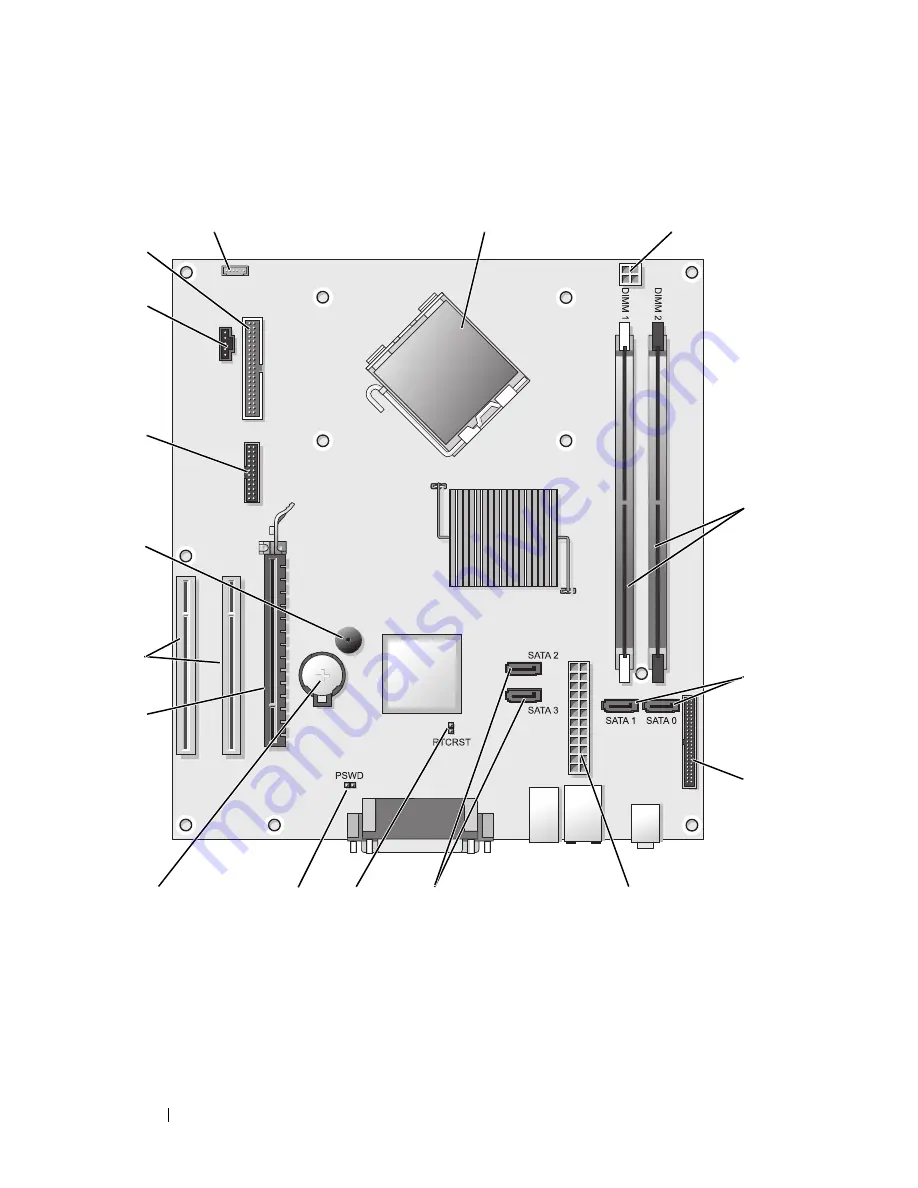 Dell OptiPlex 330 Quick Reference Manual Download Page 182