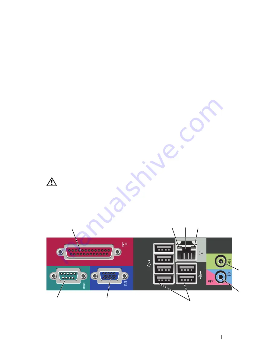 Dell OptiPlex 330 Quick Reference Manual Download Page 383