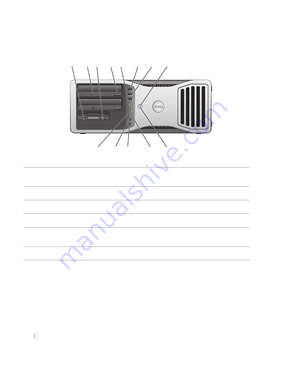 Dell OptiPlex 390 Quick Reference Manual Download Page 116