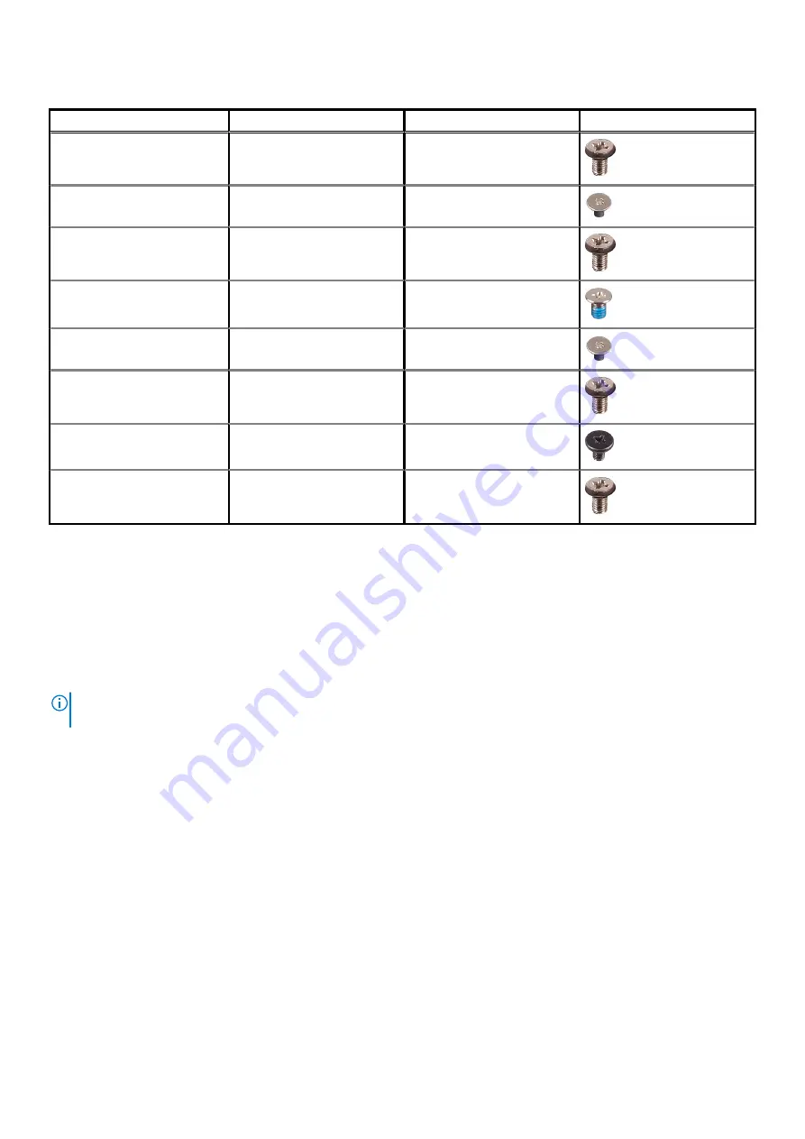 Dell OptiPlex 5480 All-in-One Service Manual Download Page 12