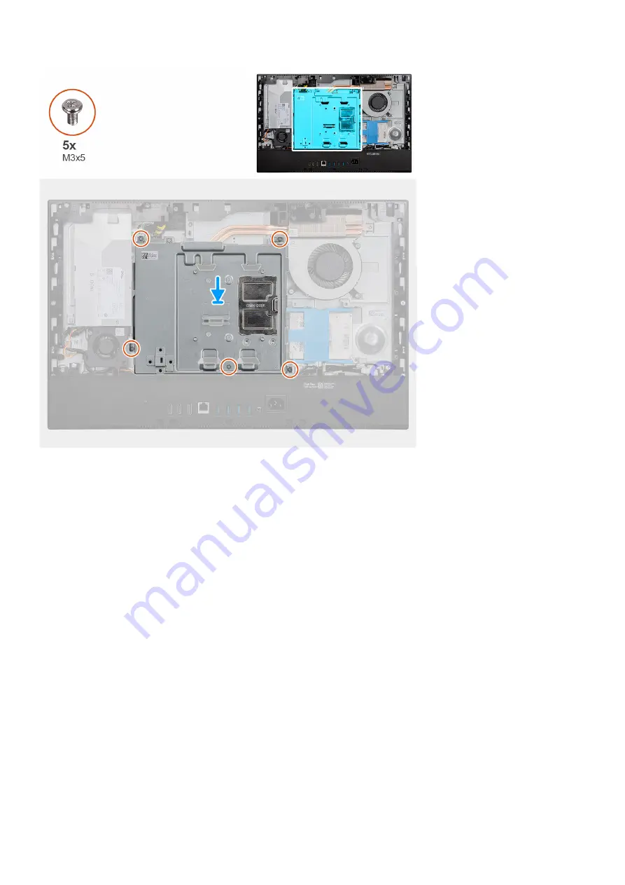 Dell OptiPlex 5480 All-in-One Service Manual Download Page 31