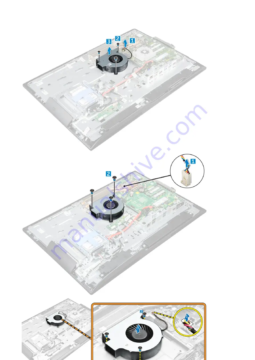 Dell OptiPlex 7440 All-In-One W11C Owner'S Manual Download Page 47