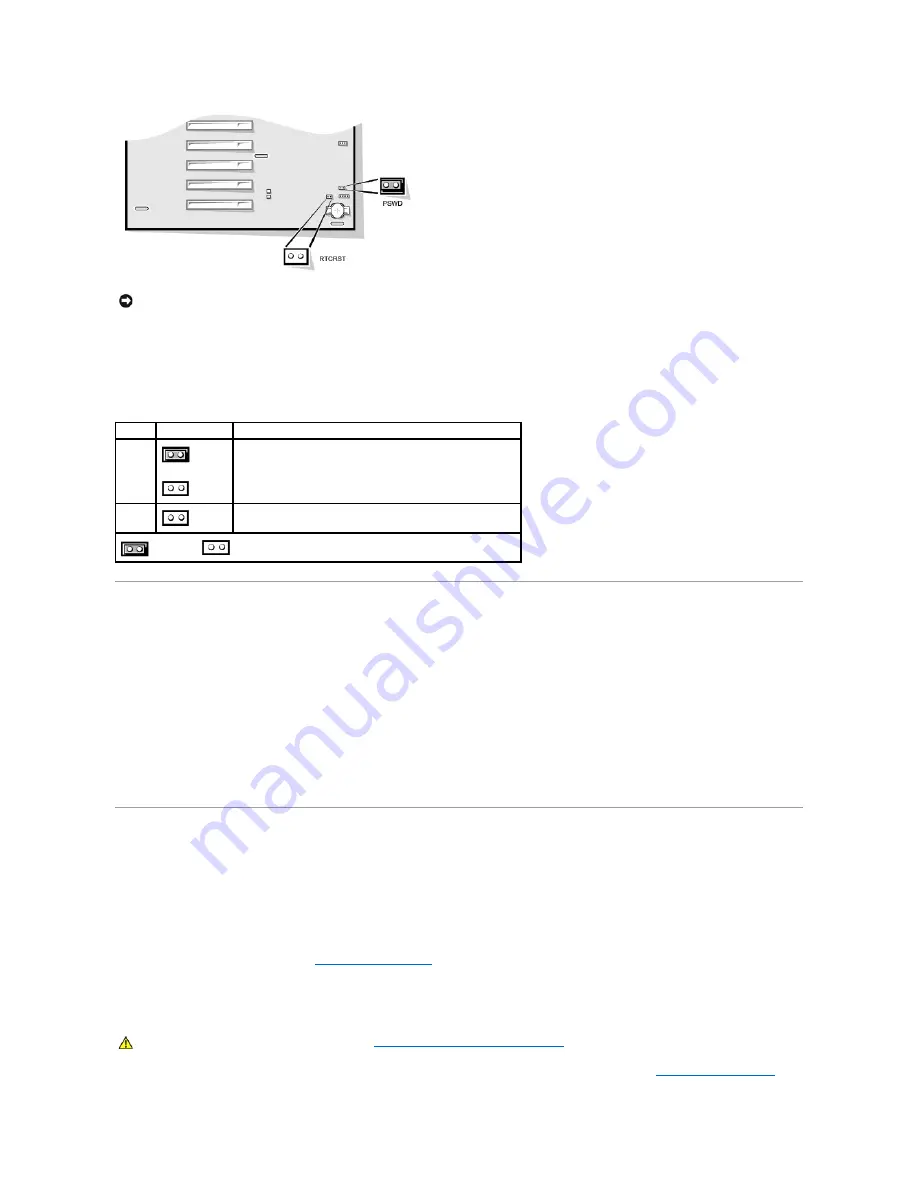 Dell OptiPlex GX400 User Manual Download Page 12