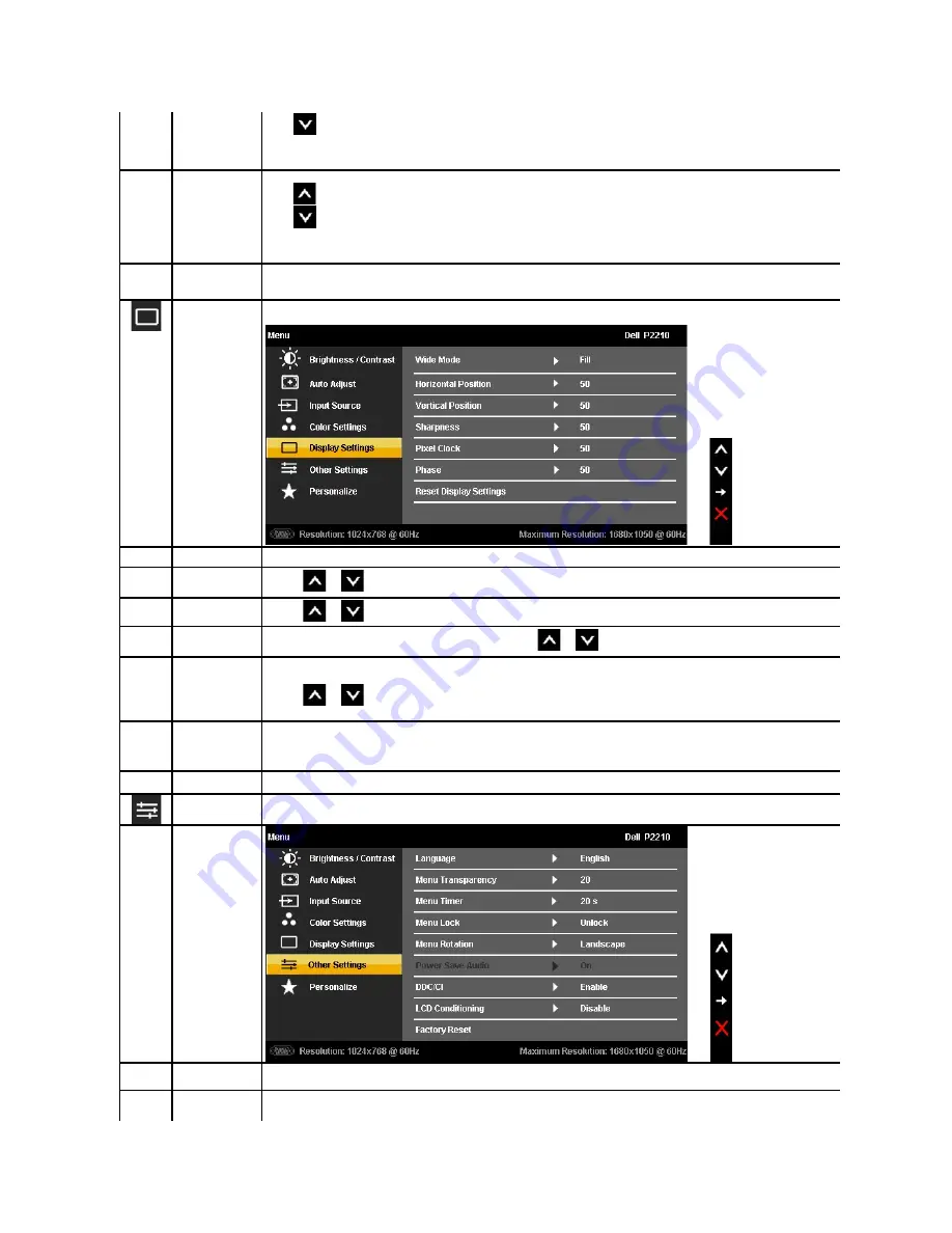 Dell P2210 SFF AIO User Manual Download Page 22