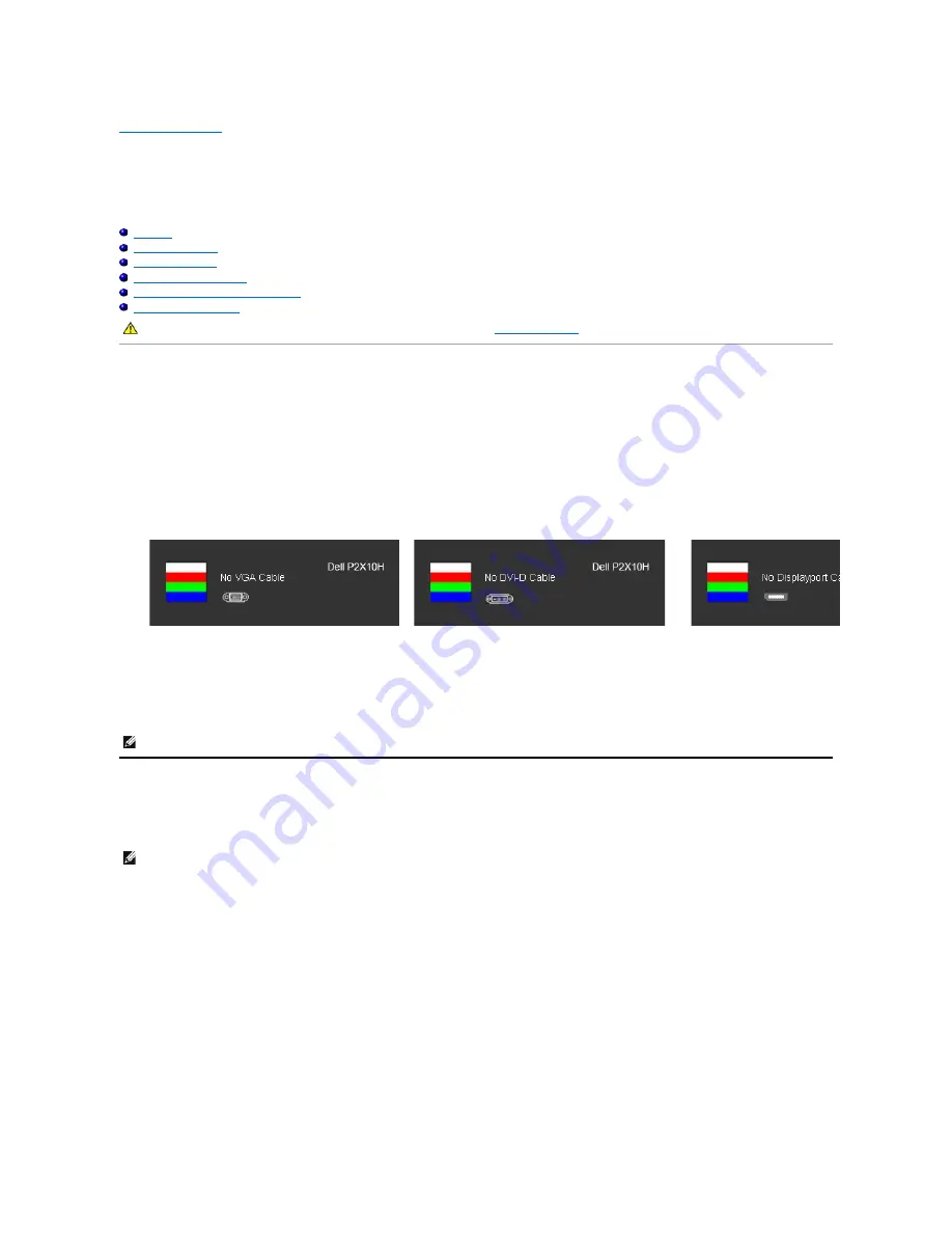 Dell P2210H User Manual Download Page 35