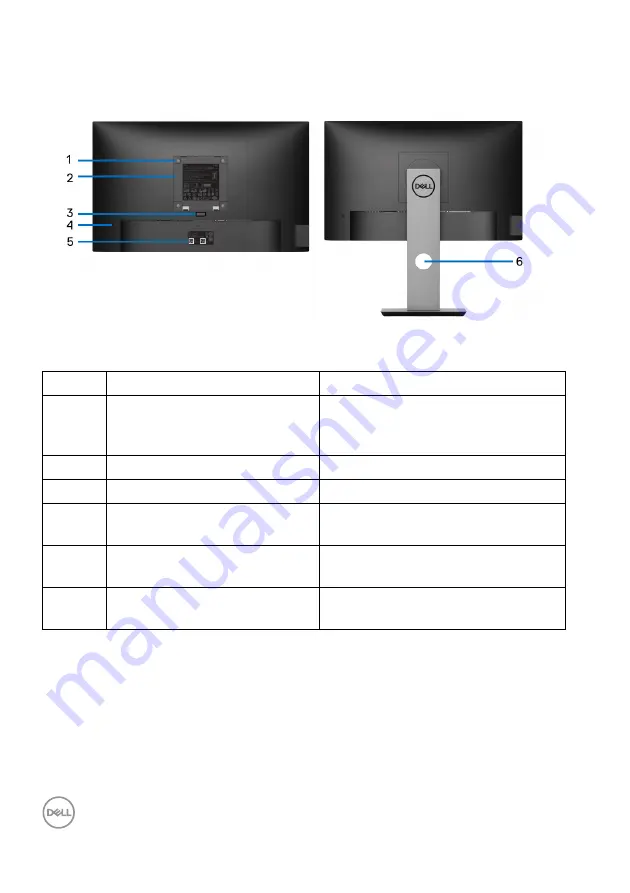 Dell P2219H User Manual Download Page 10