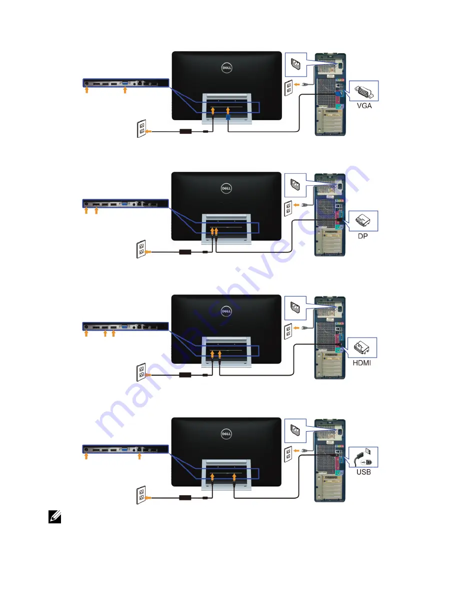 Dell P2314T User Manual Download Page 19