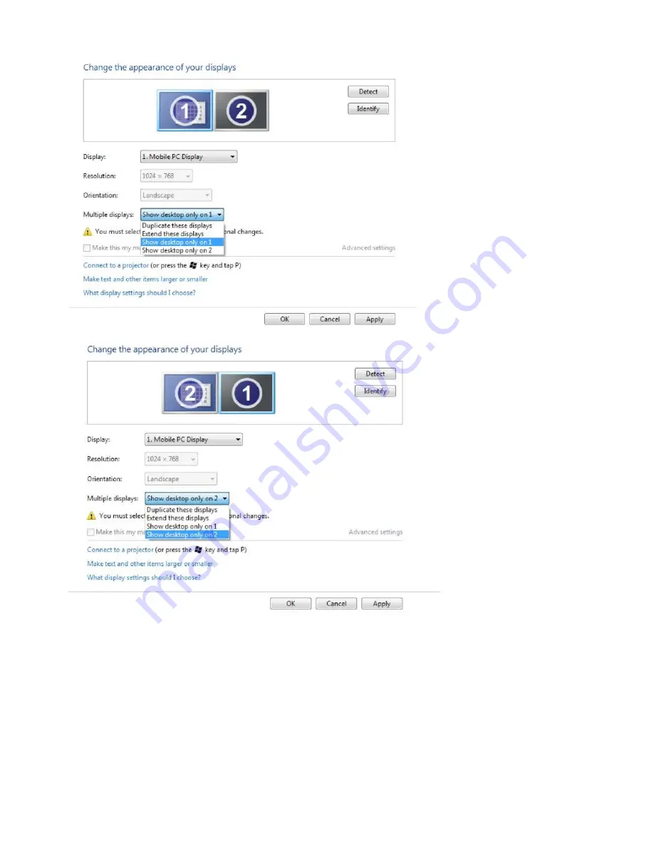 Dell P2314T User Manual Download Page 51