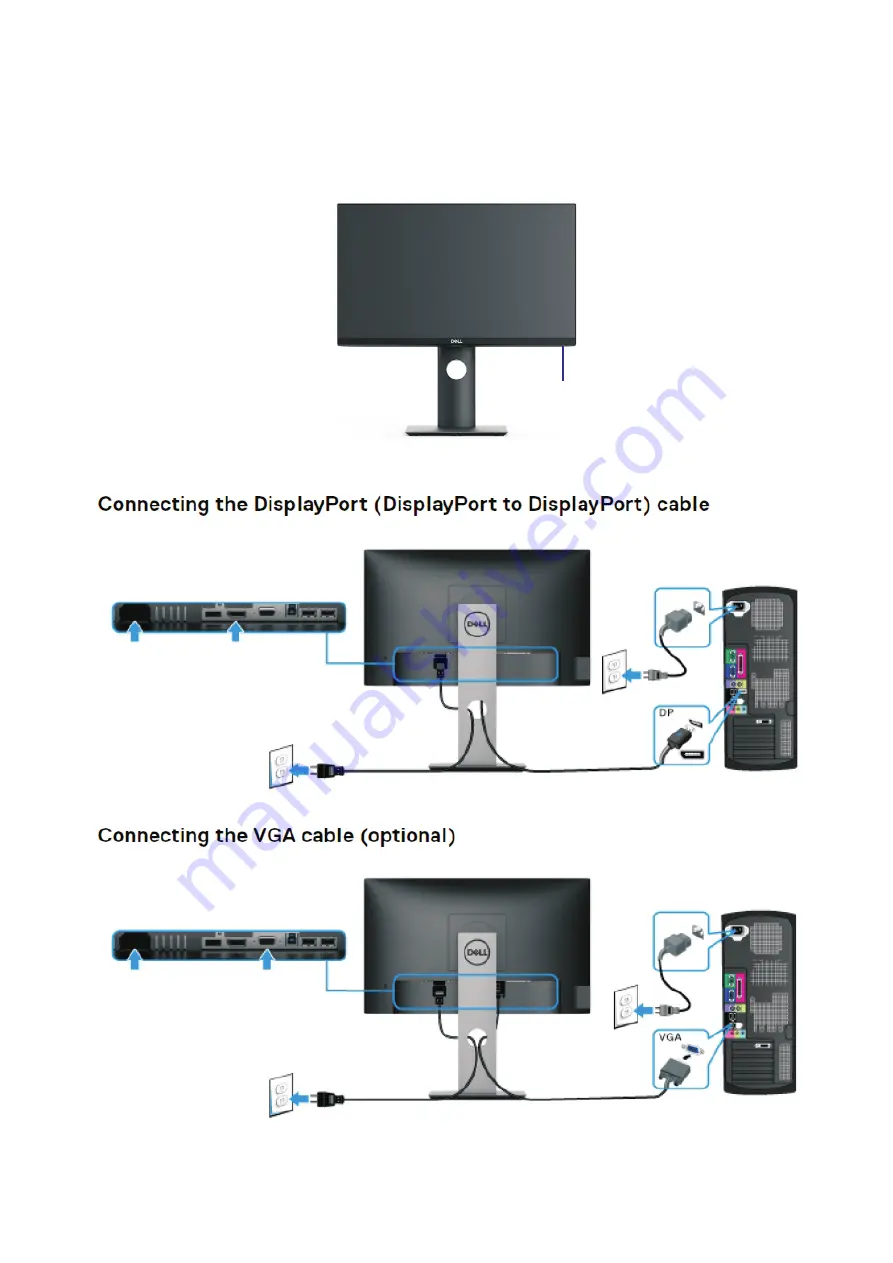 Dell P2319H Simplified Service Manual Download Page 5