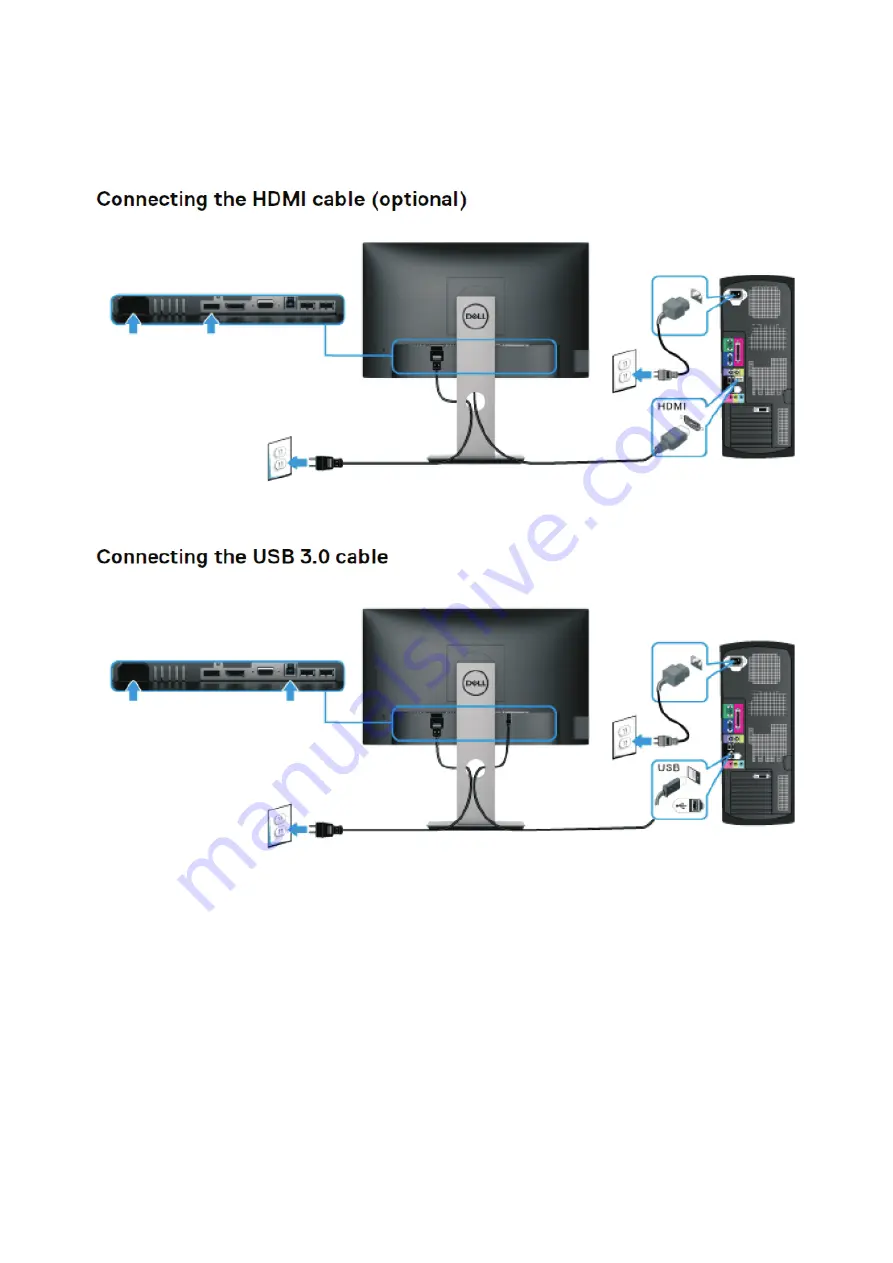 Dell P2319H Скачать руководство пользователя страница 6