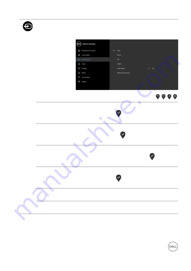 Dell P2421 User Manual Download Page 41