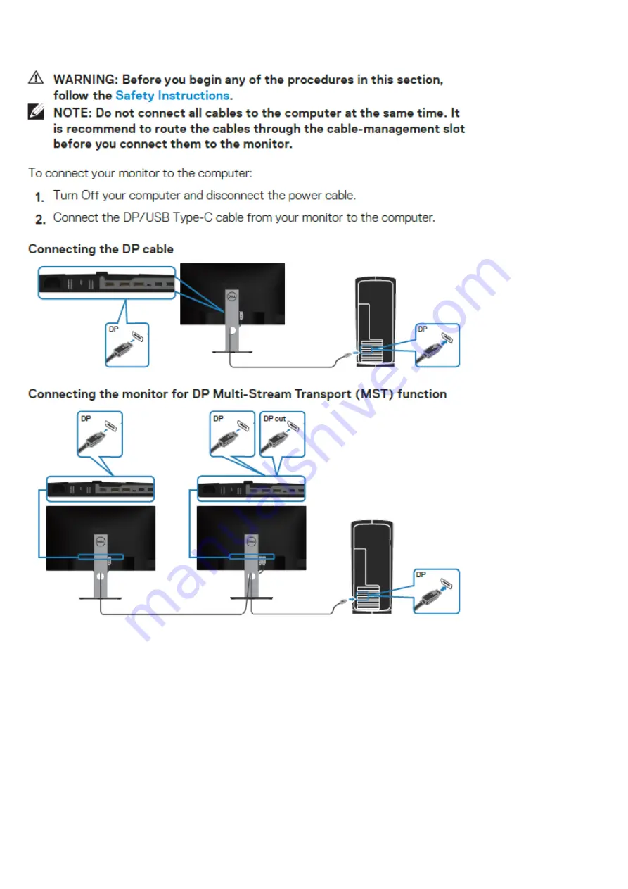 Dell P2421DC Скачать руководство пользователя страница 10