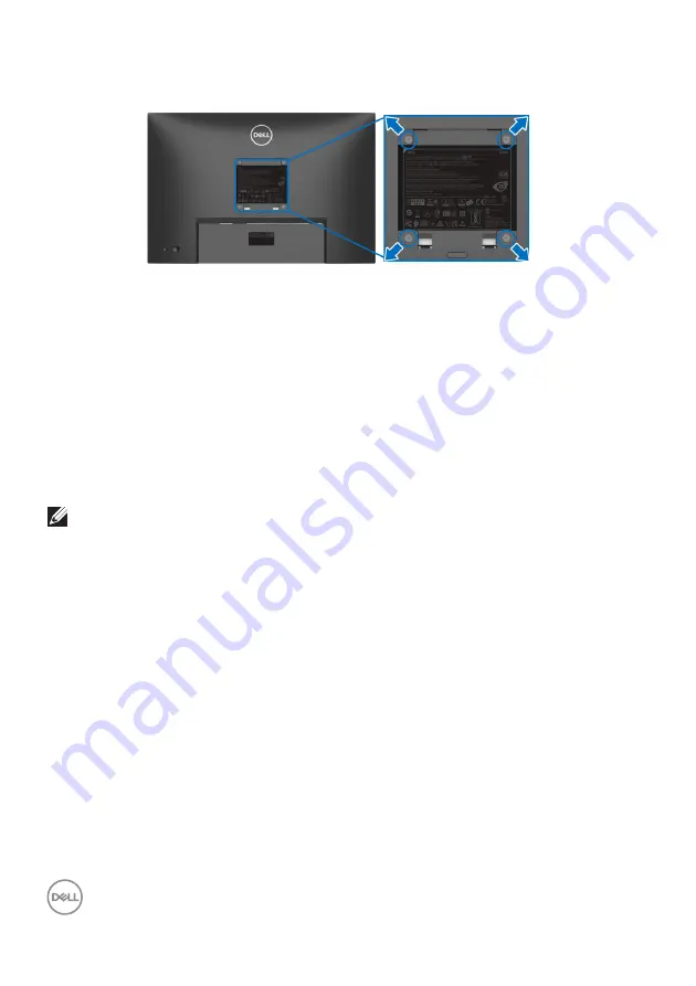 Dell P2423 User Manual Download Page 40