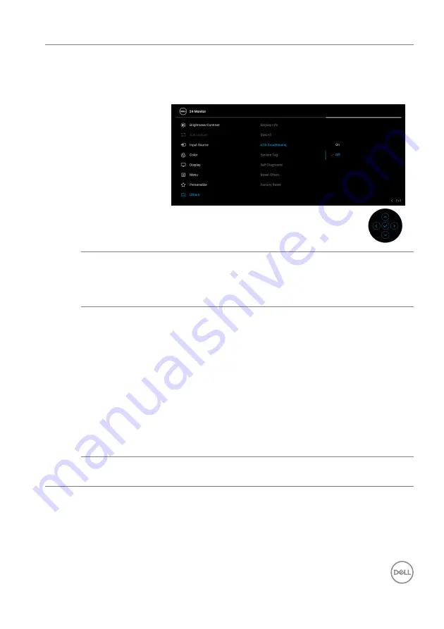 Dell P2423 User Manual Download Page 55