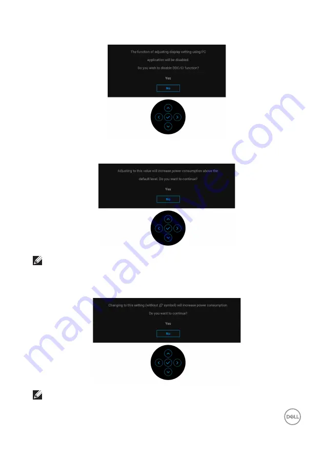 Dell P2423 User Manual Download Page 57