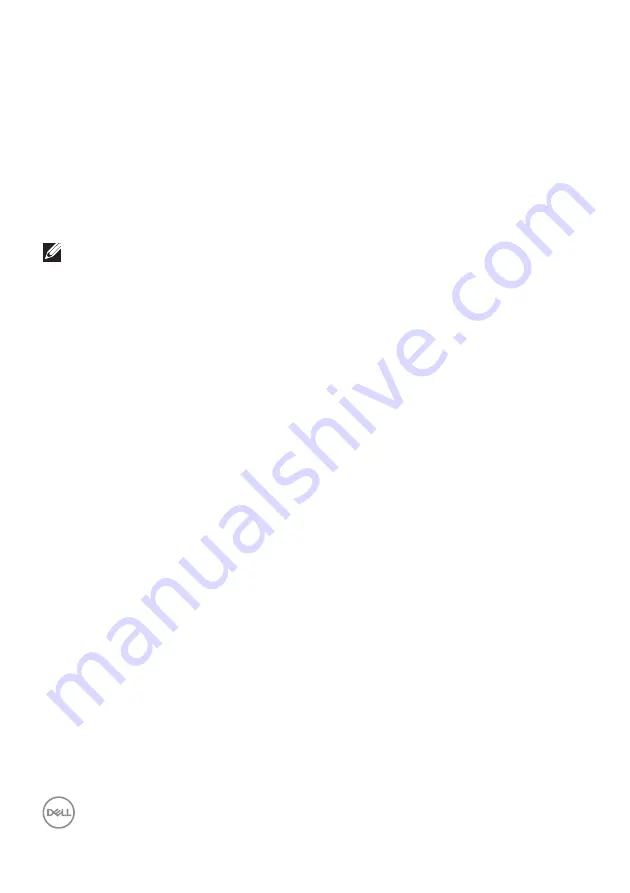 Dell P2423 User Manual Download Page 72