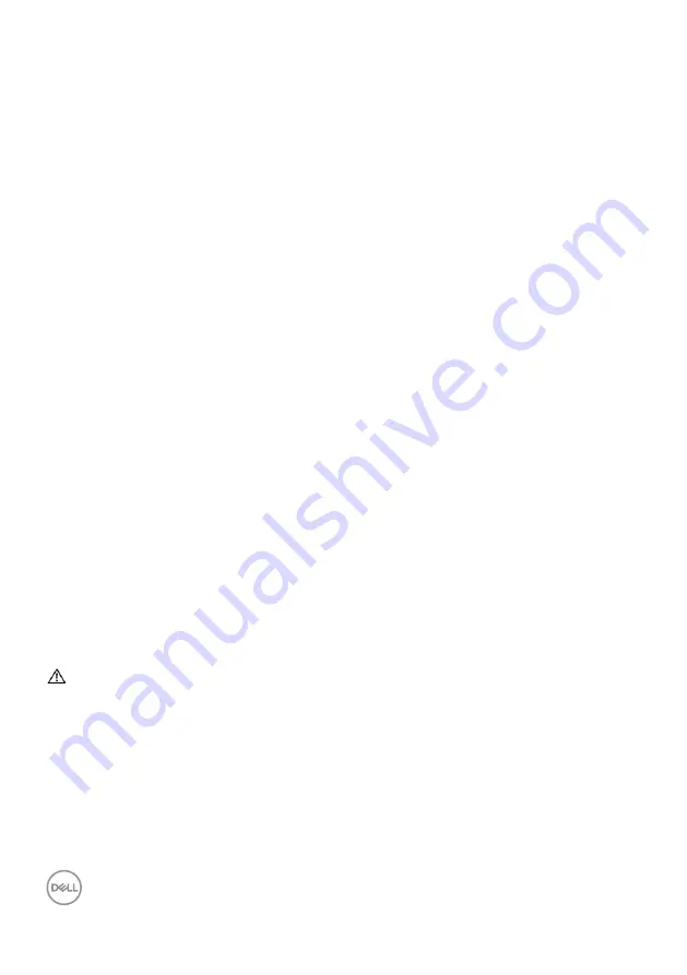 Dell P2722H User Manual Download Page 8