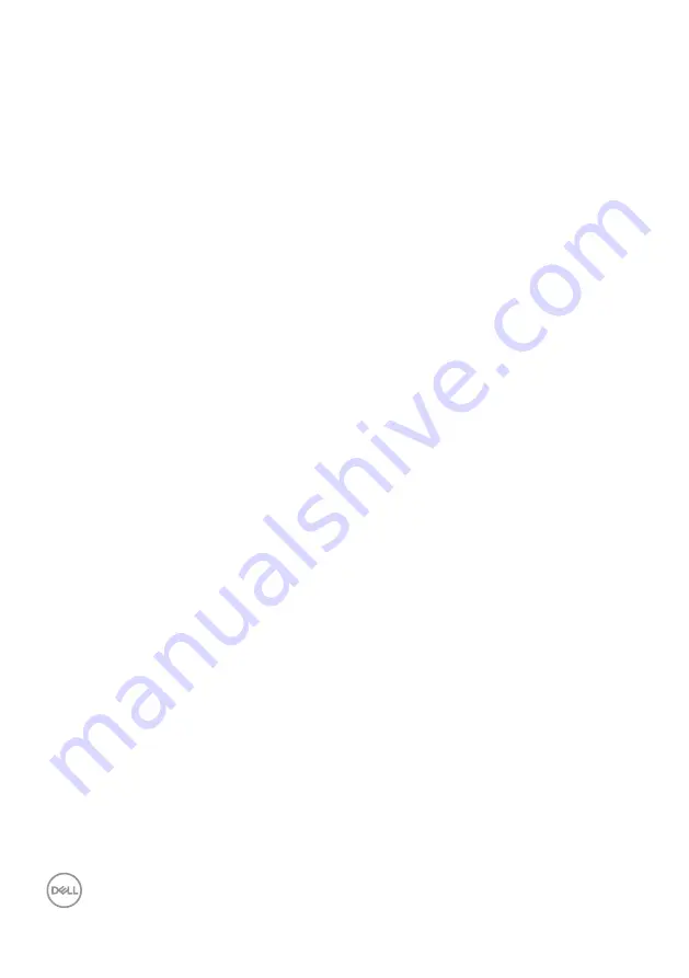 Dell P2722H User Manual Download Page 22