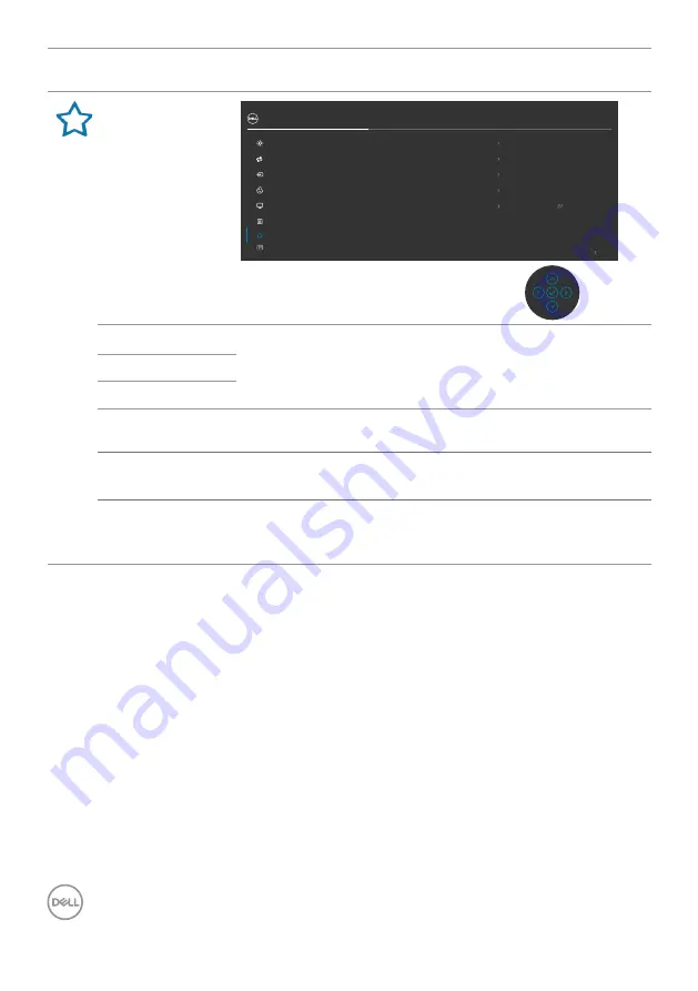 Dell P2722H User Manual Download Page 56