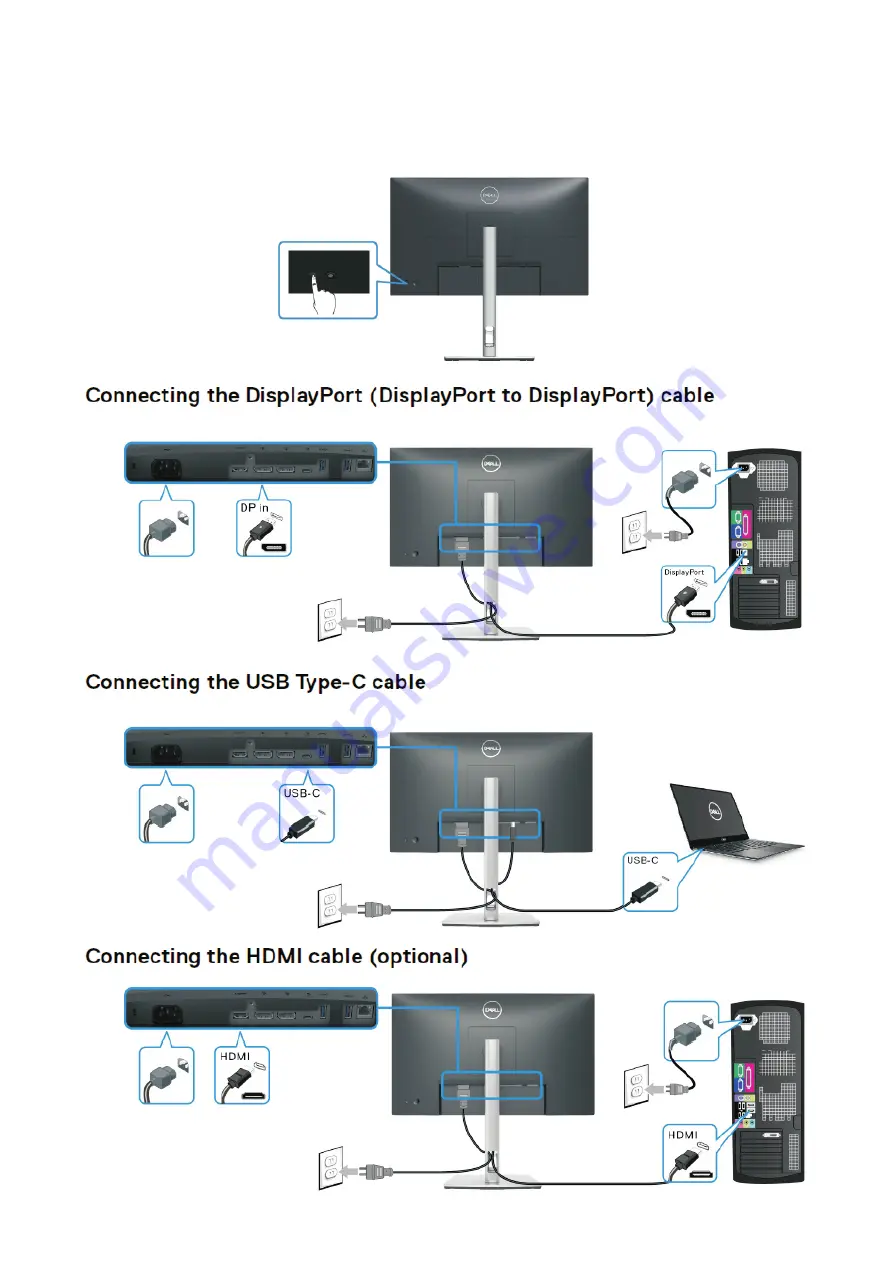 Dell P2722HE Скачать руководство пользователя страница 5