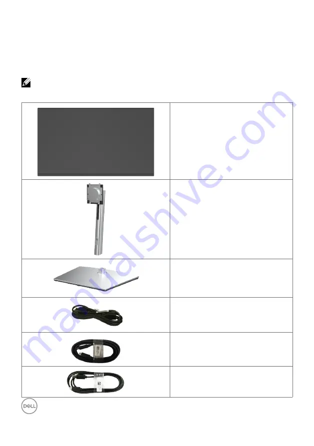 Dell P3221D User Manual Download Page 6