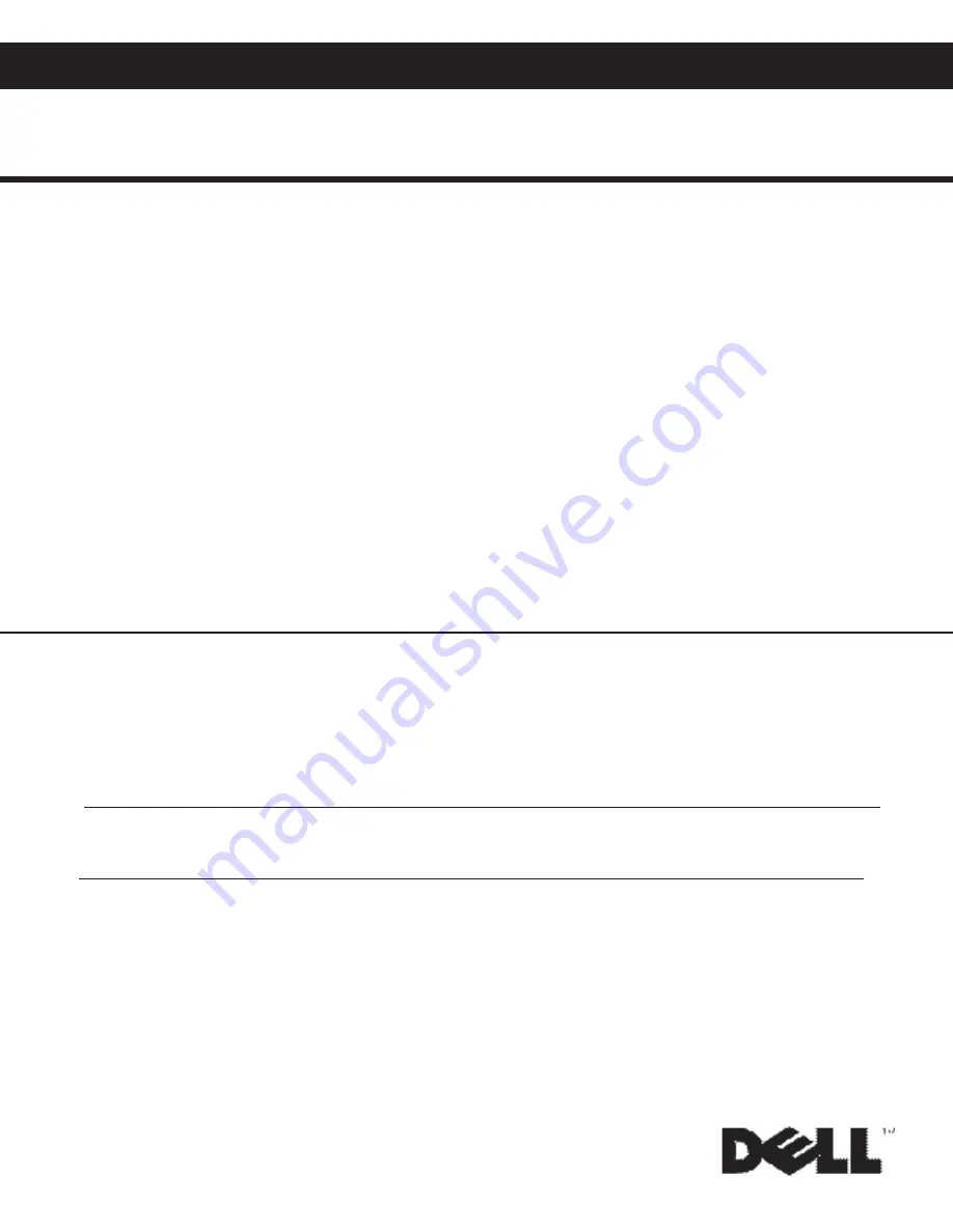 Dell P792 Service Manual Download Page 1