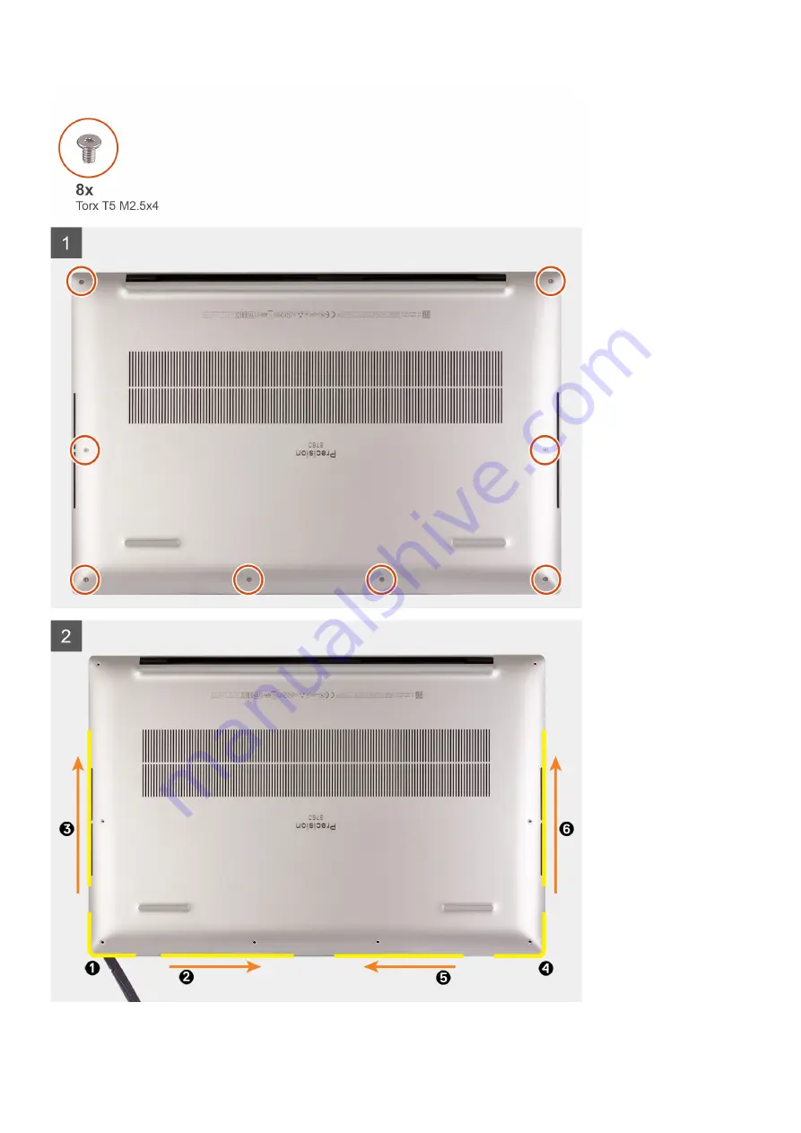 Dell P92F Service Manual Download Page 13