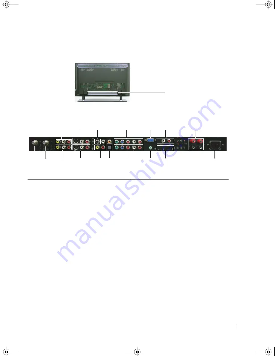 Dell Plasma TV Owner'S Manual Download Page 7