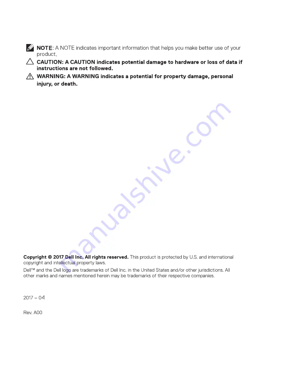 Dell PM30W17 User Manual Download Page 2