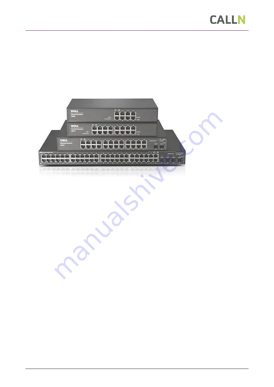 Dell POWERCONNECT 2800 Series Manual Download Page 3