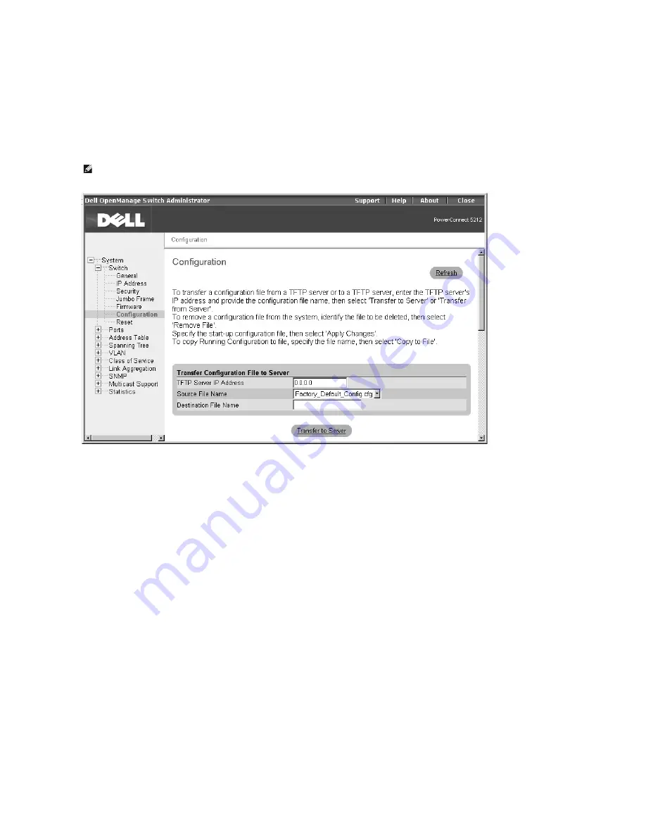 Dell PowerConnect 5212 System User'S Manual Download Page 34