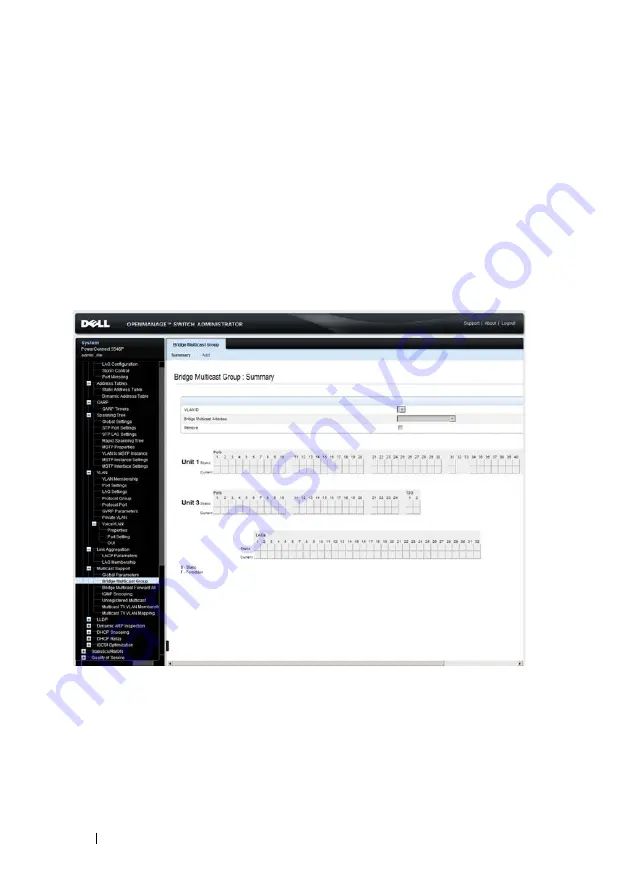 Dell PowerConnect 5500 Series System User'S Manual Download Page 522