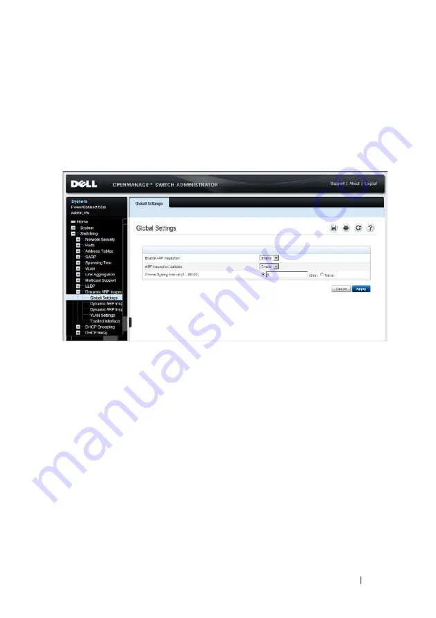 Dell PowerConnect 5500 Series System User'S Manual Download Page 563