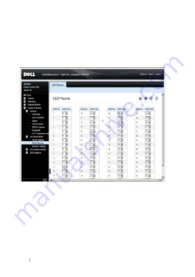 Dell PowerConnect 5500 Series System User'S Manual Download Page 674