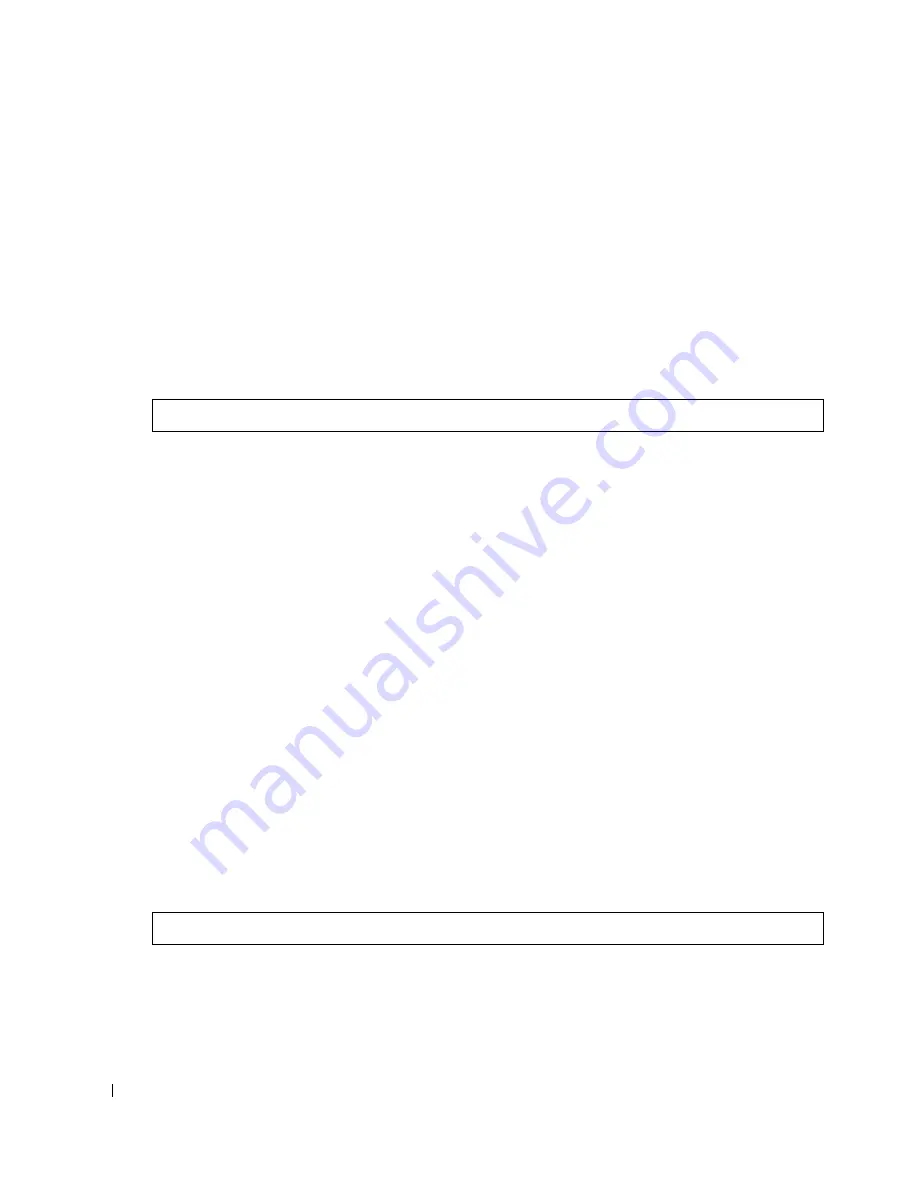 Dell PowerConnect 6024 Command Line Interface Reference Manual Download Page 70