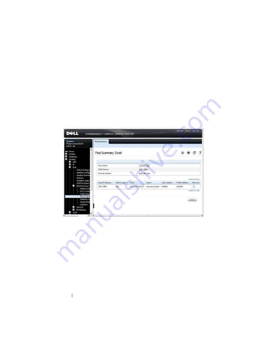 Dell PowerConnect 8024 User Configuration Manual Download Page 1100