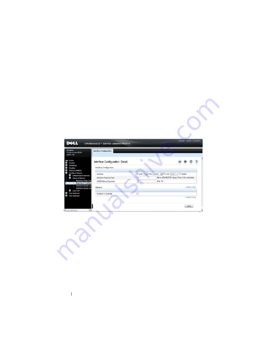 Dell PowerConnect 8024 User Configuration Manual Download Page 1150