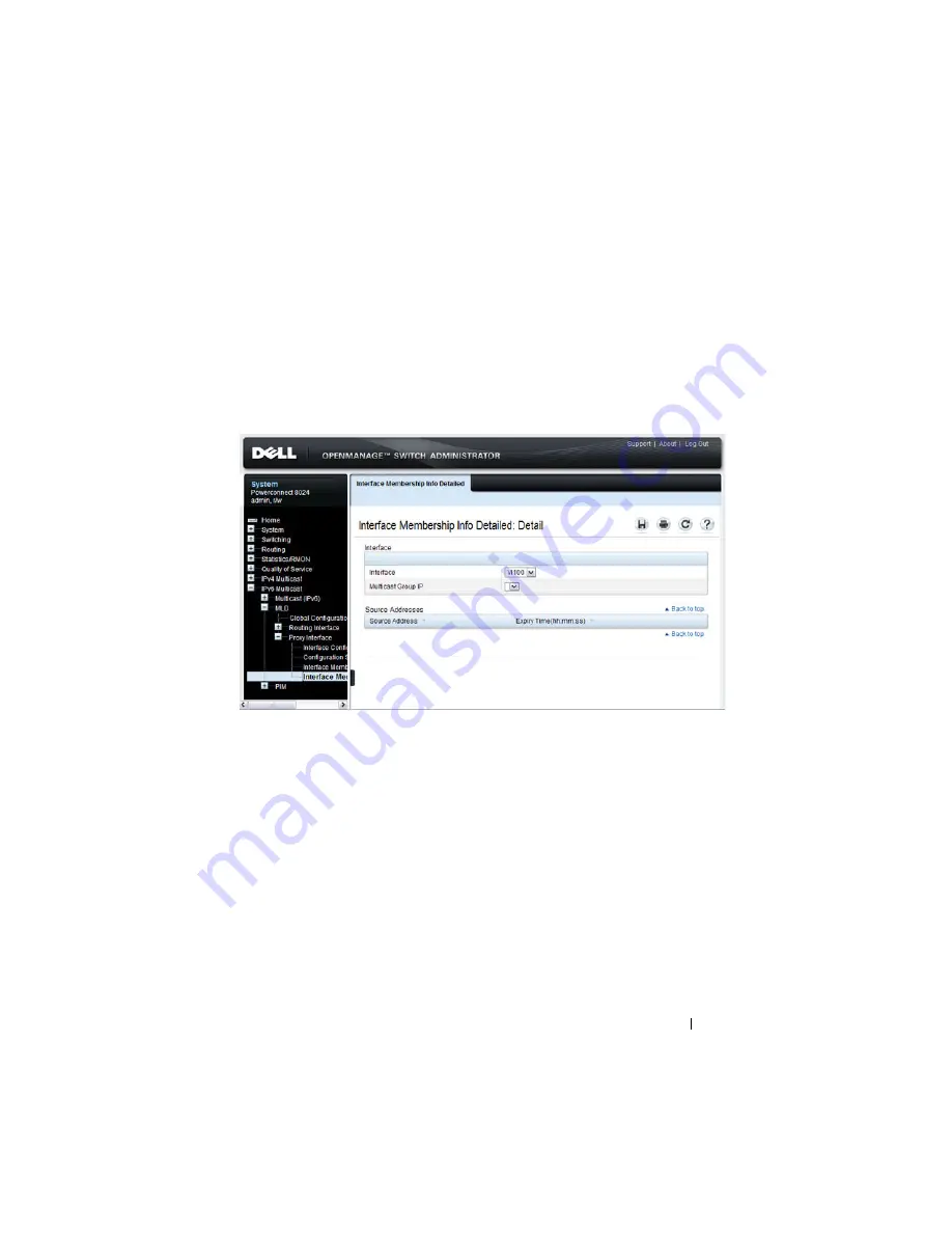 Dell PowerConnect 8024 User Configuration Manual Download Page 1213