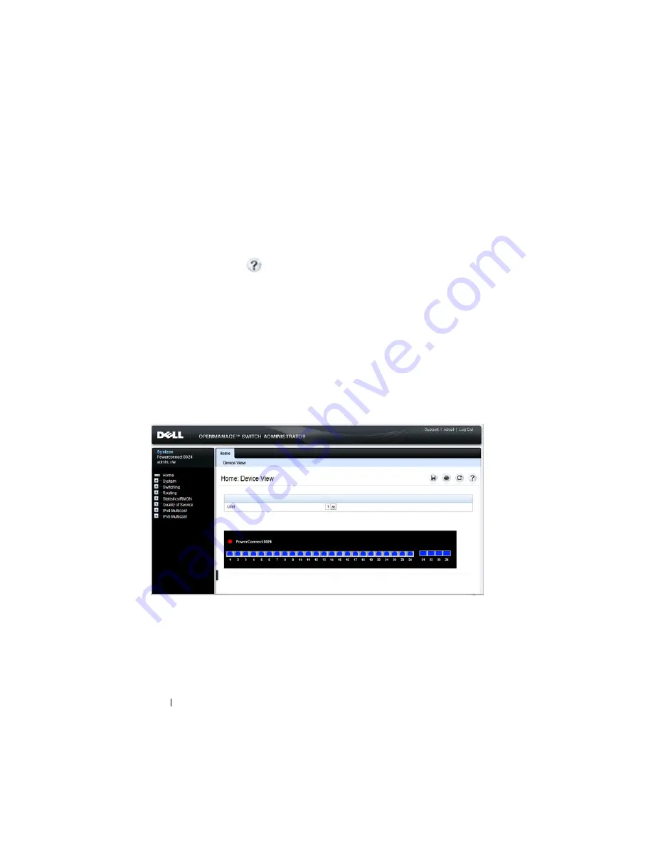 Dell PowerConnect 8024 User Configuration Manual Download Page 210