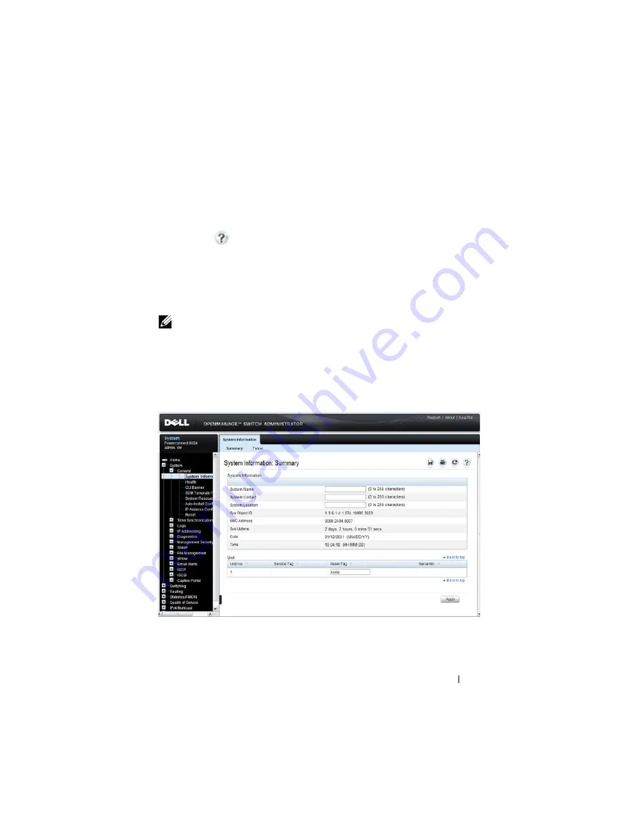 Dell PowerConnect 8024 User Configuration Manual Download Page 243