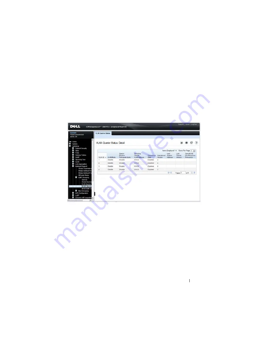 Dell PowerConnect 8024 User Configuration Manual Download Page 719