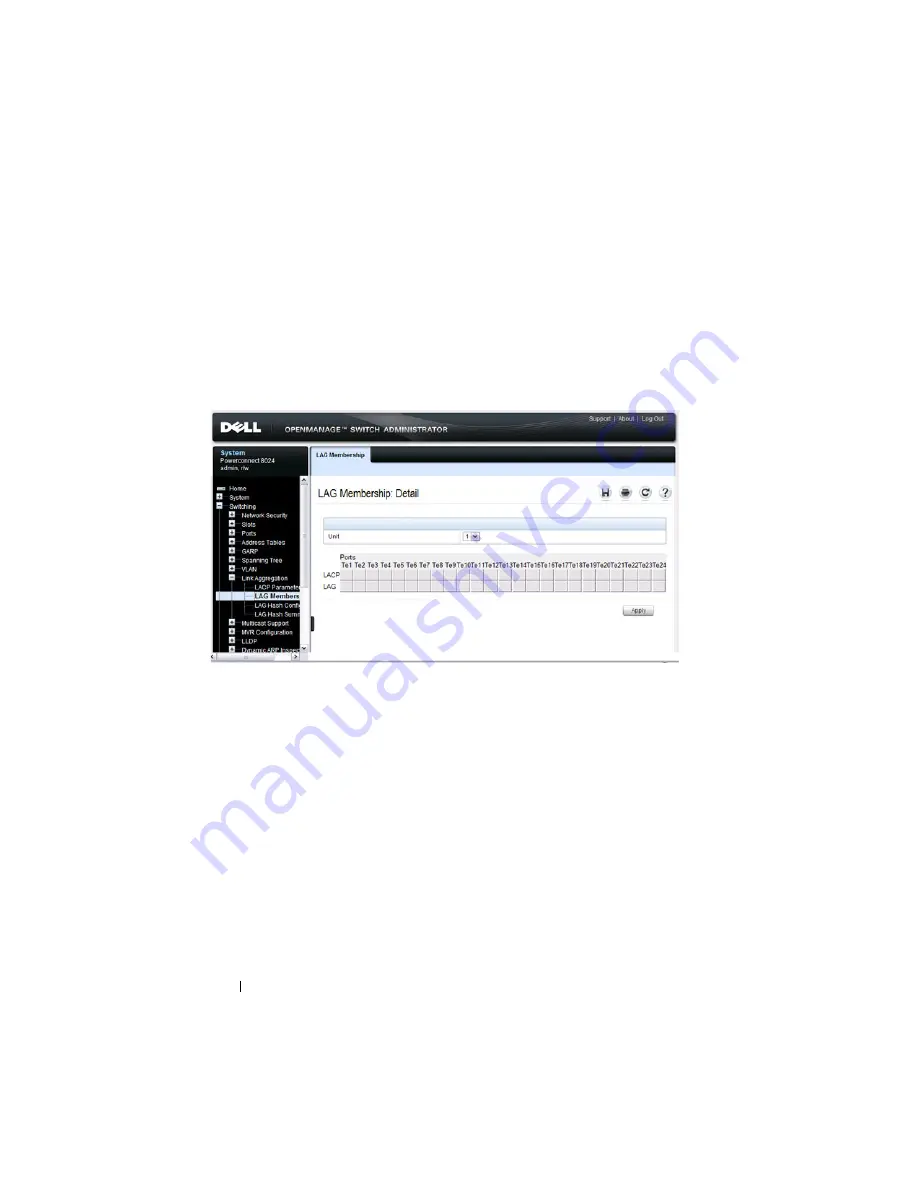 Dell PowerConnect 8024 User Configuration Manual Download Page 800