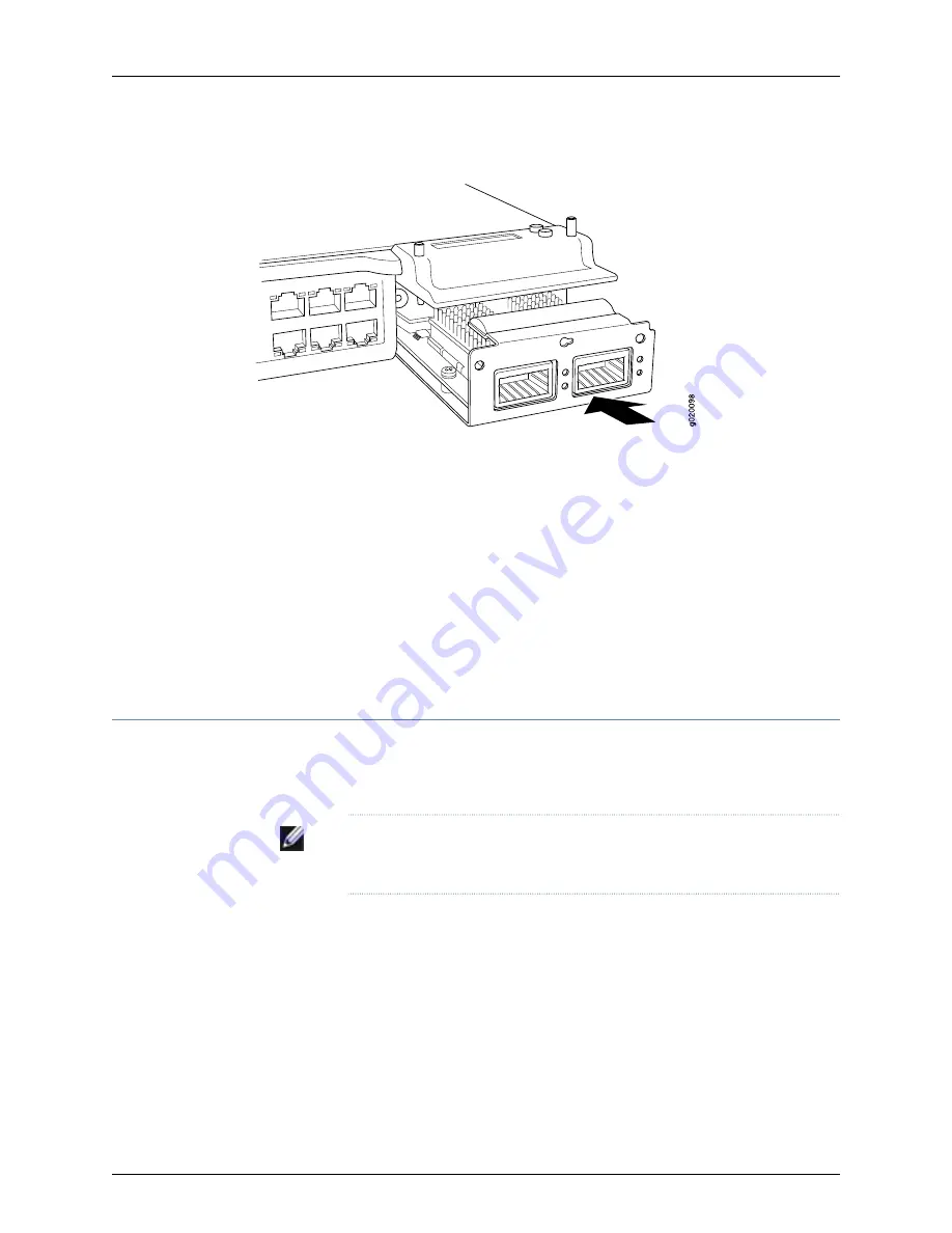 Dell PowerConnect J-EX4200 Hardware Manual Download Page 126